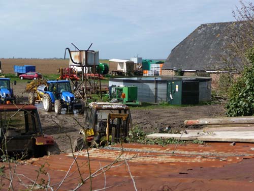Gore End farmyard 2009